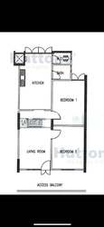 Blk 170 Kebun Baru Link 1 (Ang Mo Kio), HDB 3 Rooms #457237361